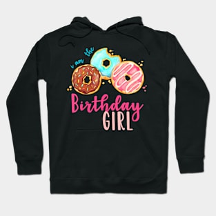 The Birthday Girl Donut Birthday Party Theme Family Hoodie